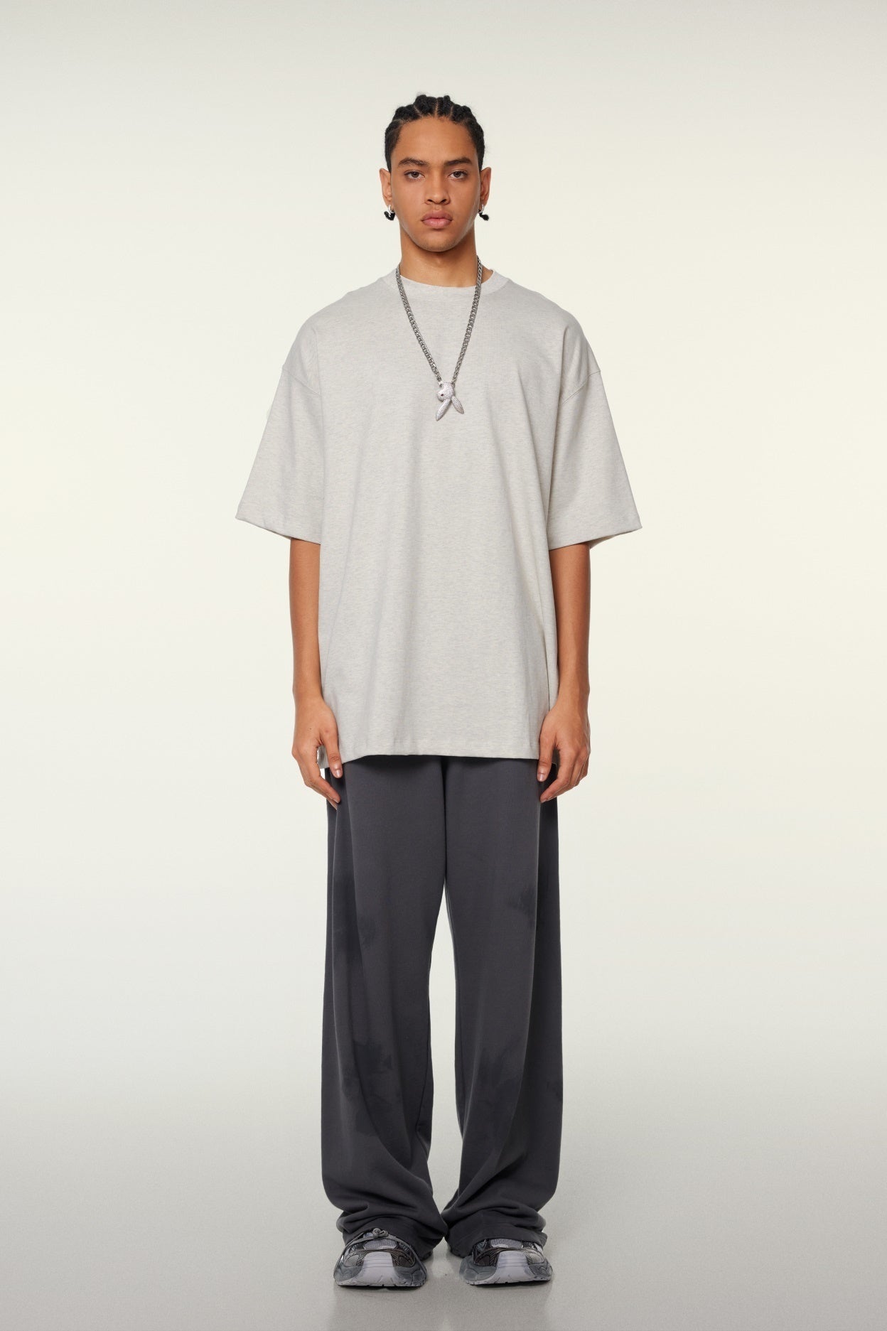 Men’s Heavyweight Oversized Cotton T-Shirt (345G)