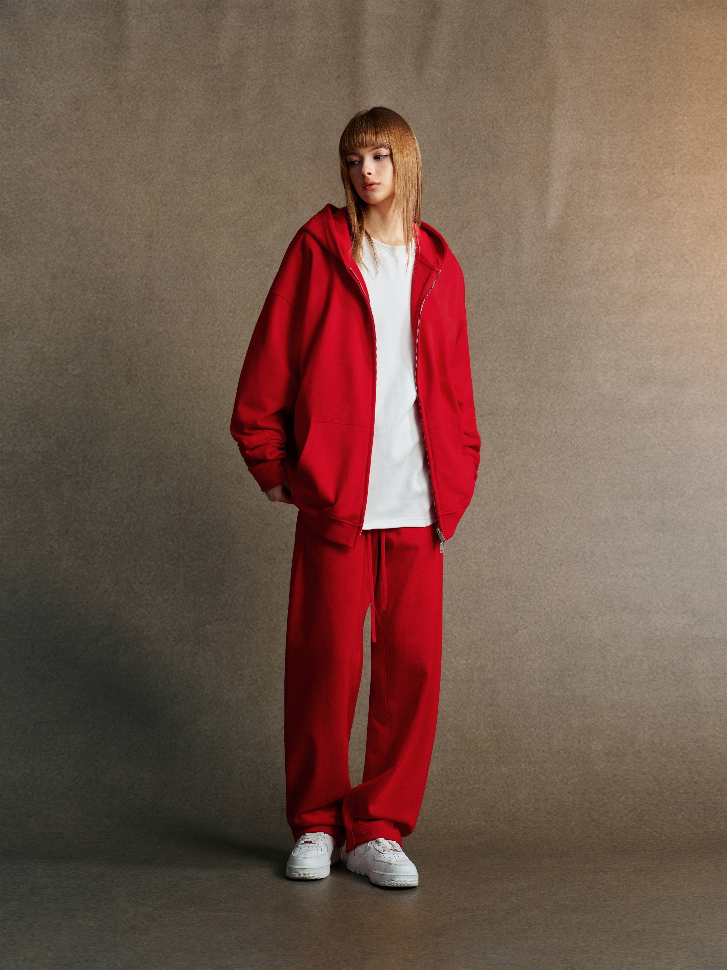 Men’s Heavyweight Fleece Zip Hoodie (445G)