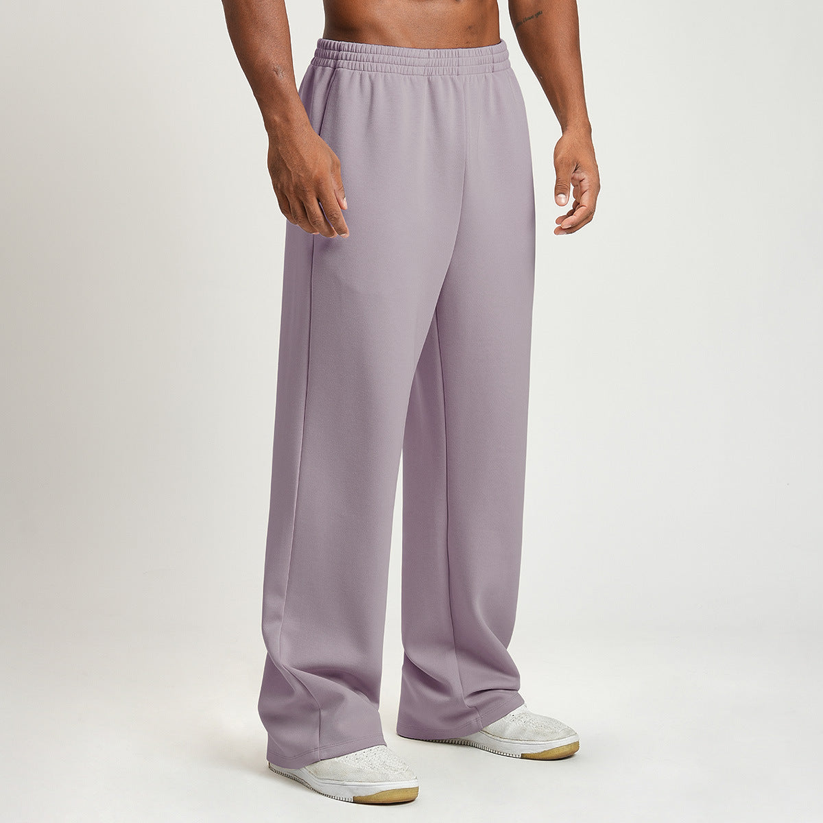 Men’s Relaxed Wide-Leg Training Sweatpants