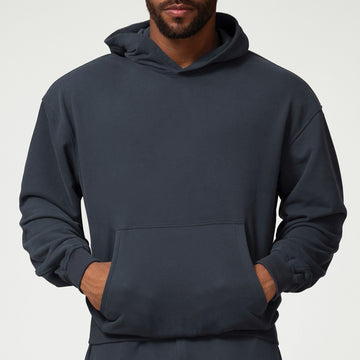 Unisex Cotton Blend Pullover Hoodie