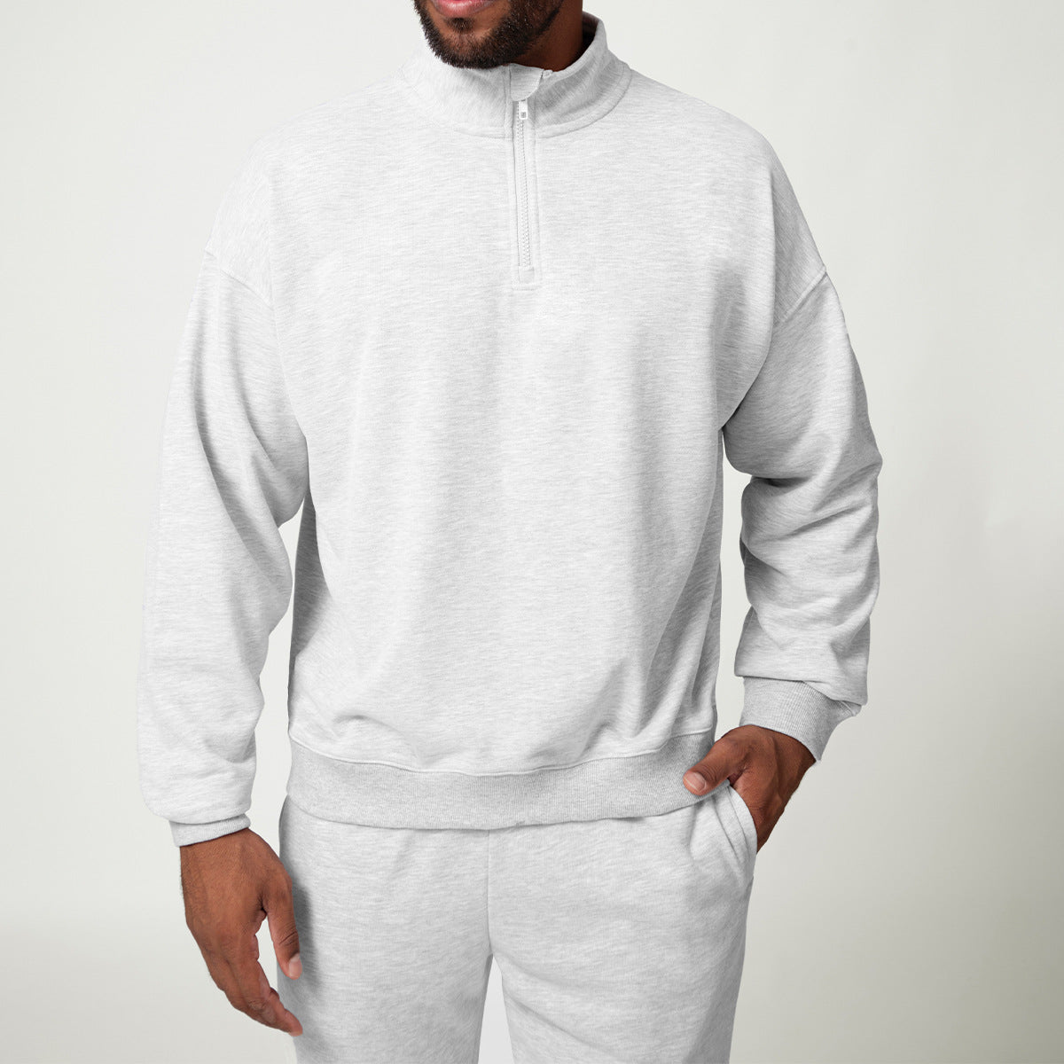 Men’s Half-Zip Pullover Sweatshirt