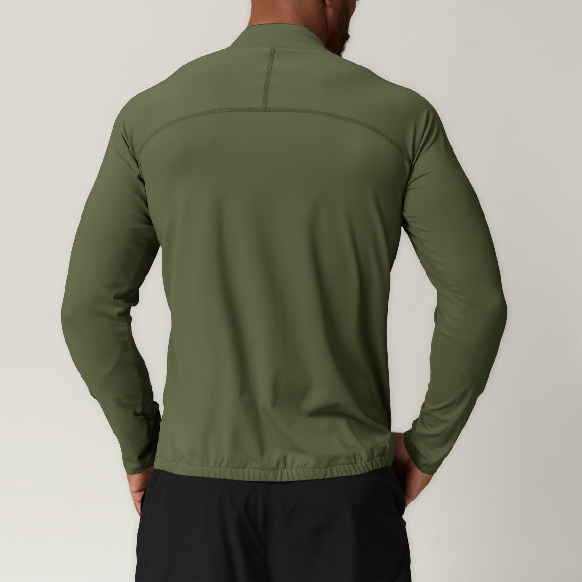 Men’s Stand Collar Full-Zip Training Jacket