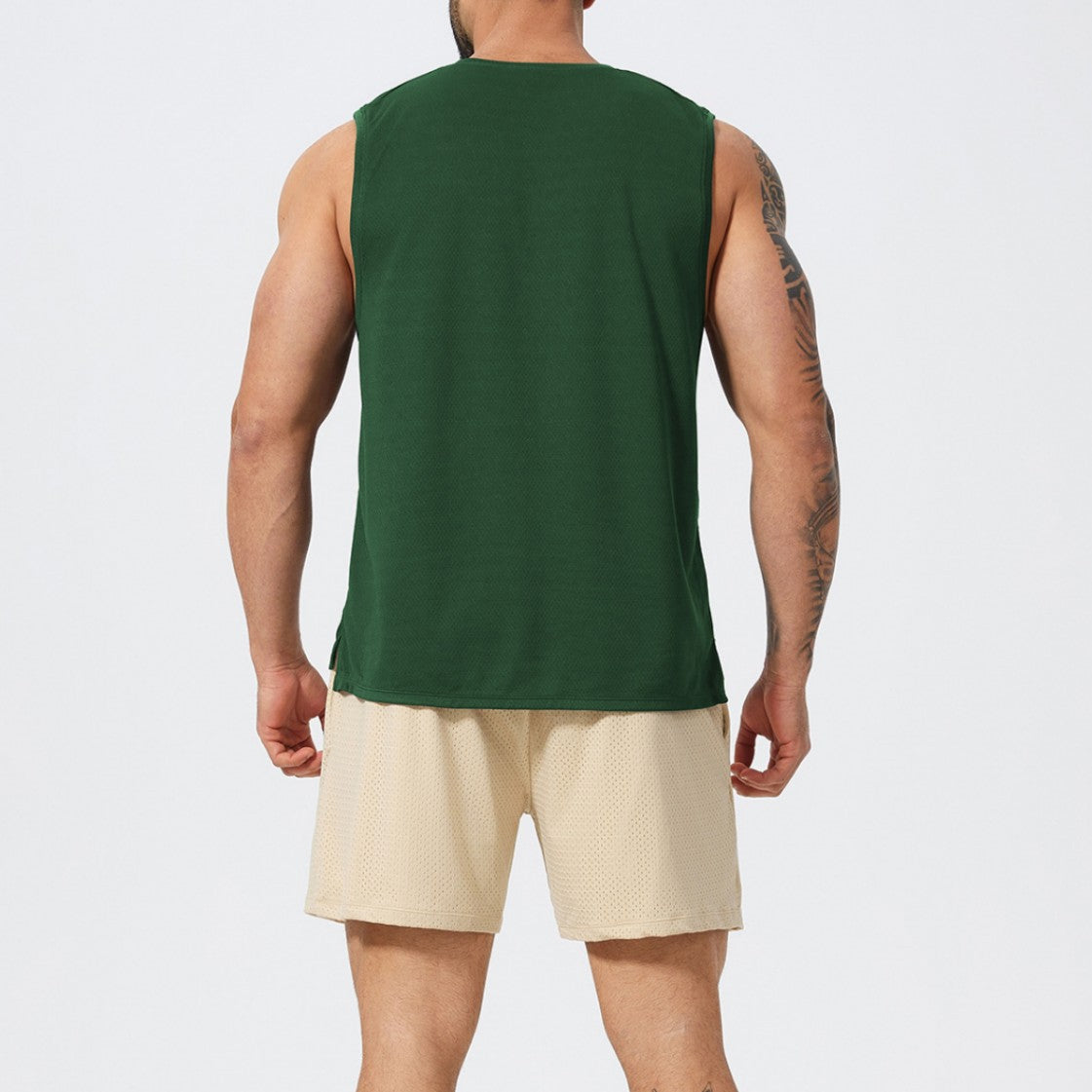 Men’s Sleeveless Quick-Dry Sports Tank Top