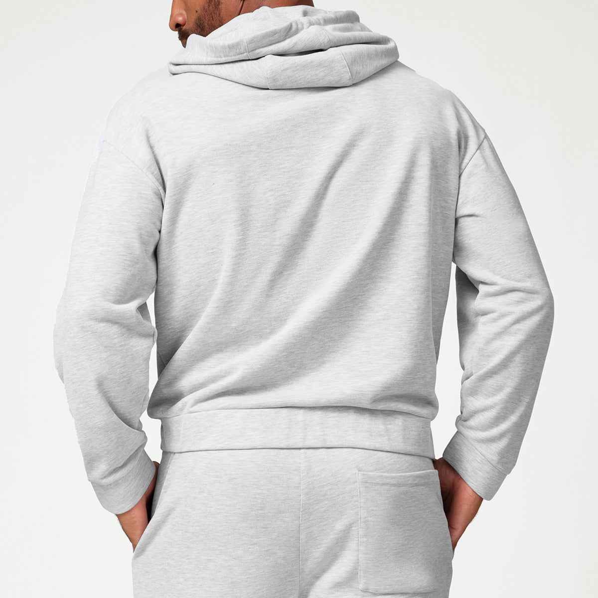 Men’s Zip-Up Hoodie Sweat Jacket