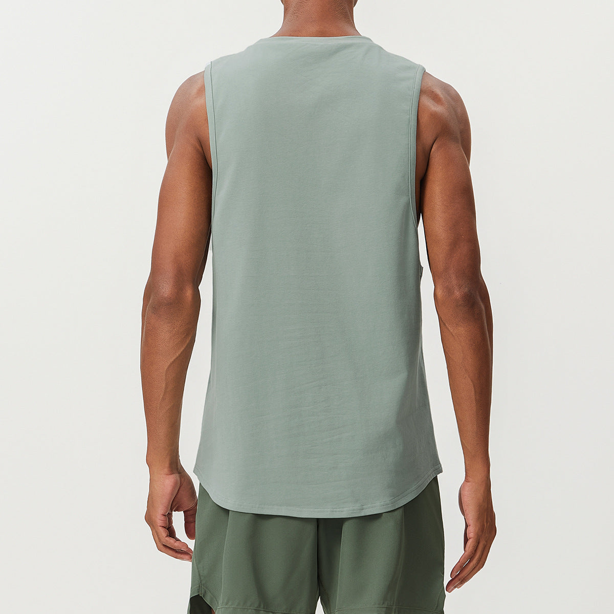 Men’s Breathable Quick-Dry Sleeveless Training Tank Top