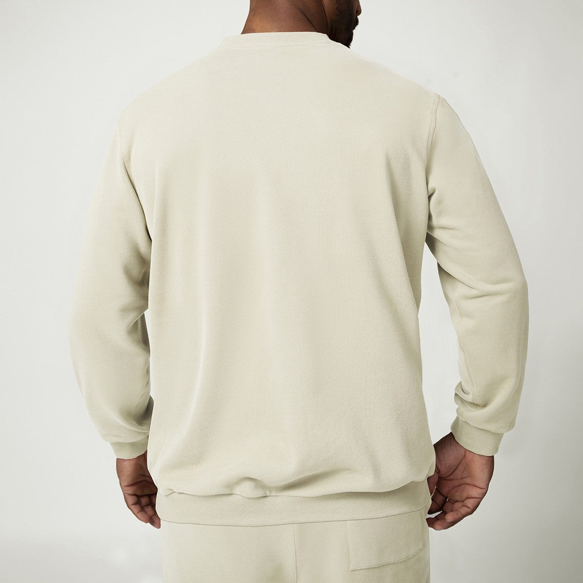 Men’s Cotton Blend Crewneck Sweatshirt