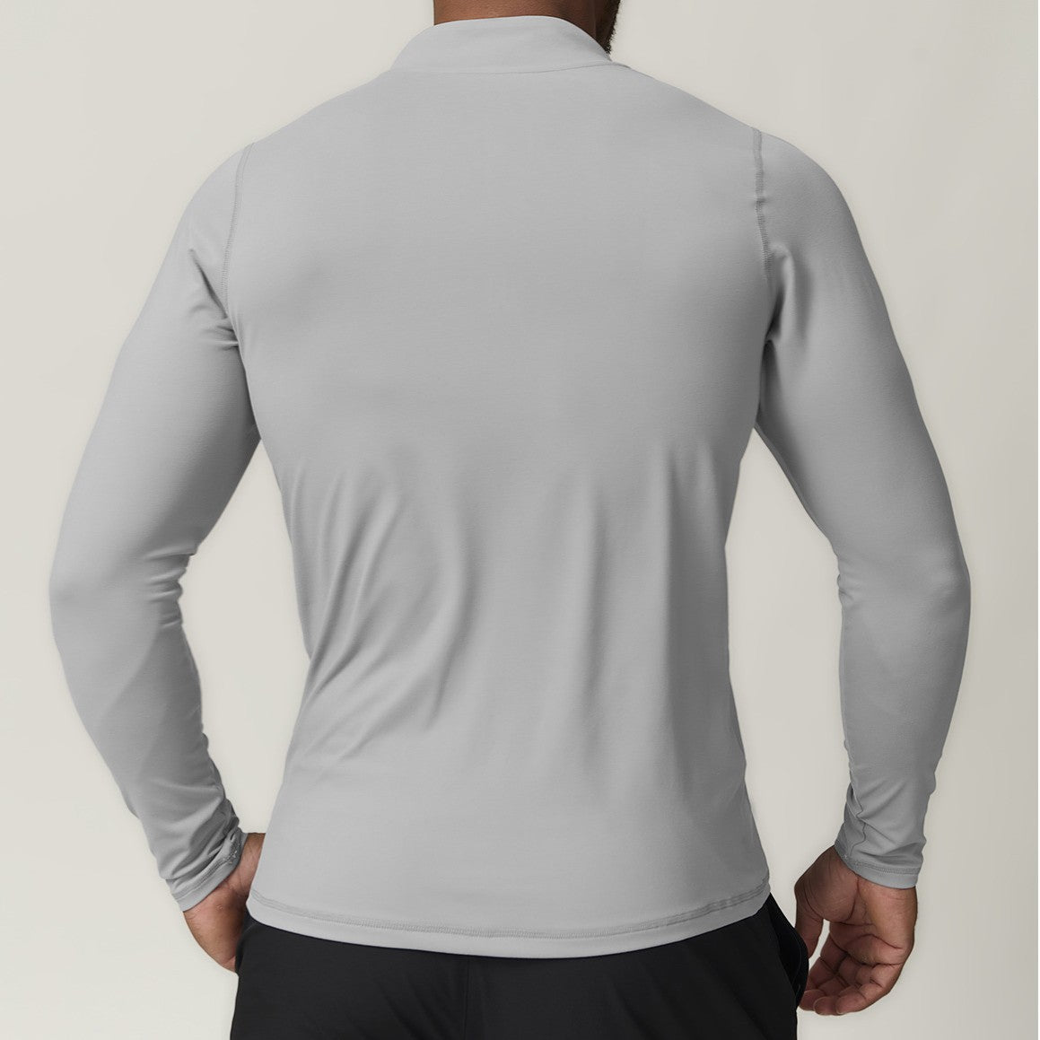 Men’s Half-Zip Long Sleeve Performance Training Top