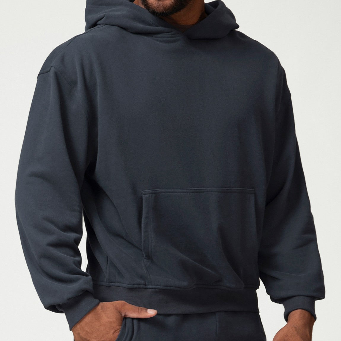 Unisex Cotton Blend Pullover Hoodie