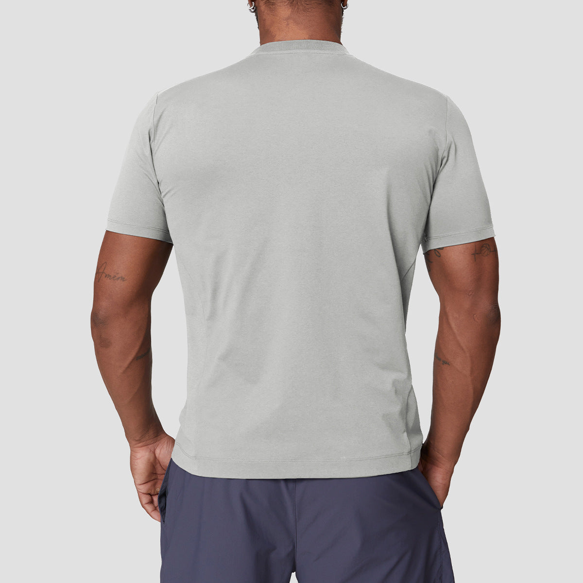 Men’s Anti-UV Quick-Dry Crew Neck T-Shirt