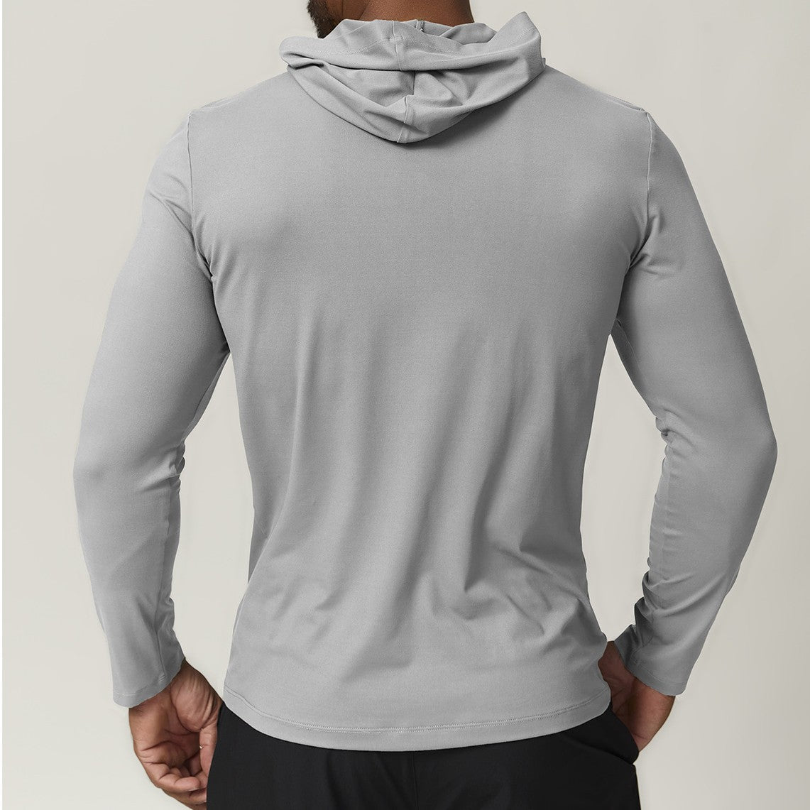 Men’s Performance Long Sleeve Hooded Training Shirt
