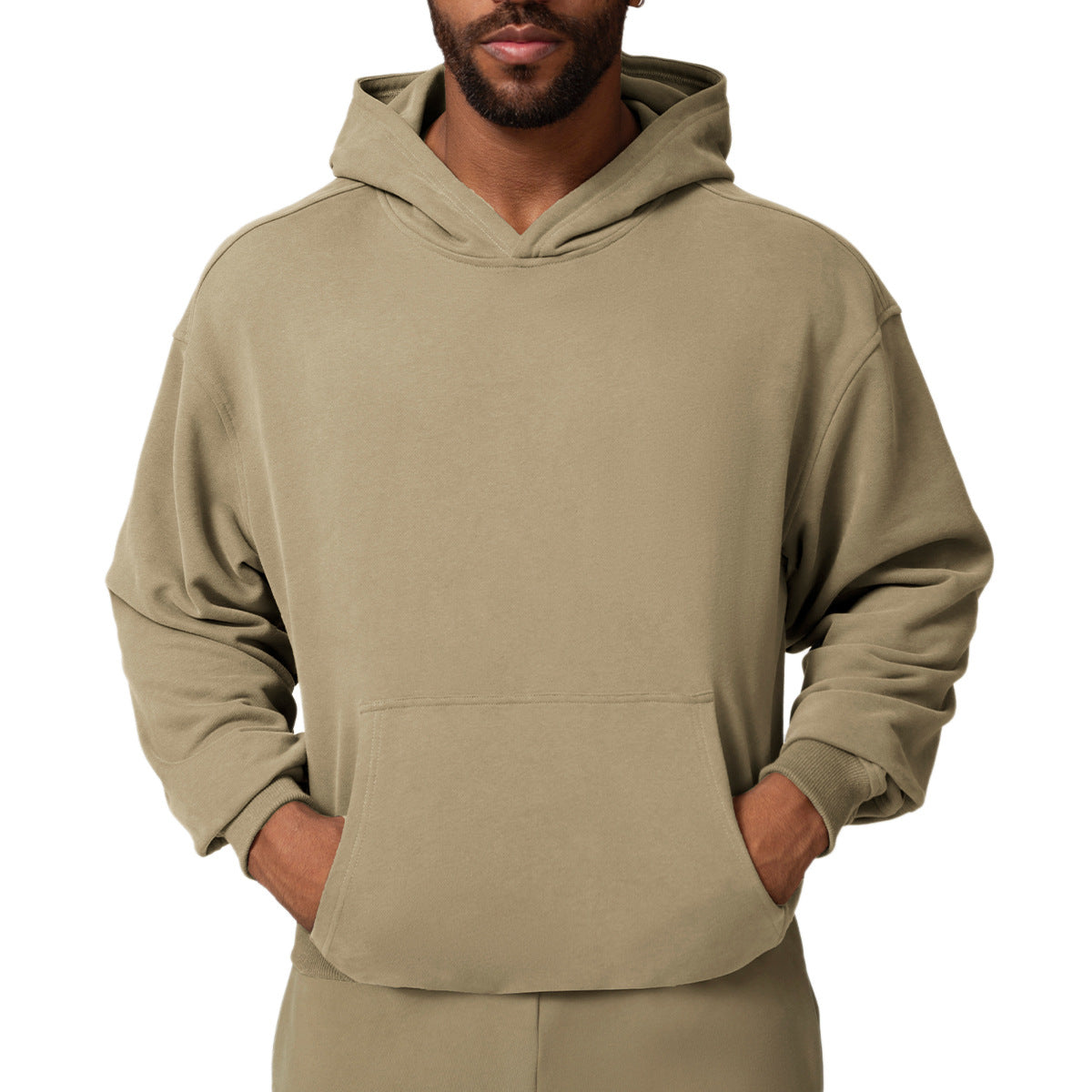 Unisex Cotton Blend Pullover Hoodie