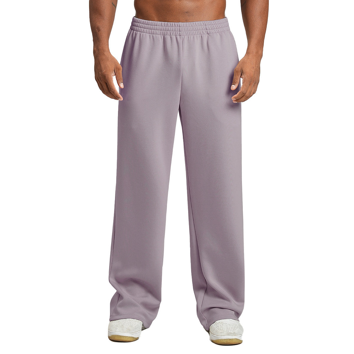 Men’s Relaxed Wide-Leg Training Sweatpants