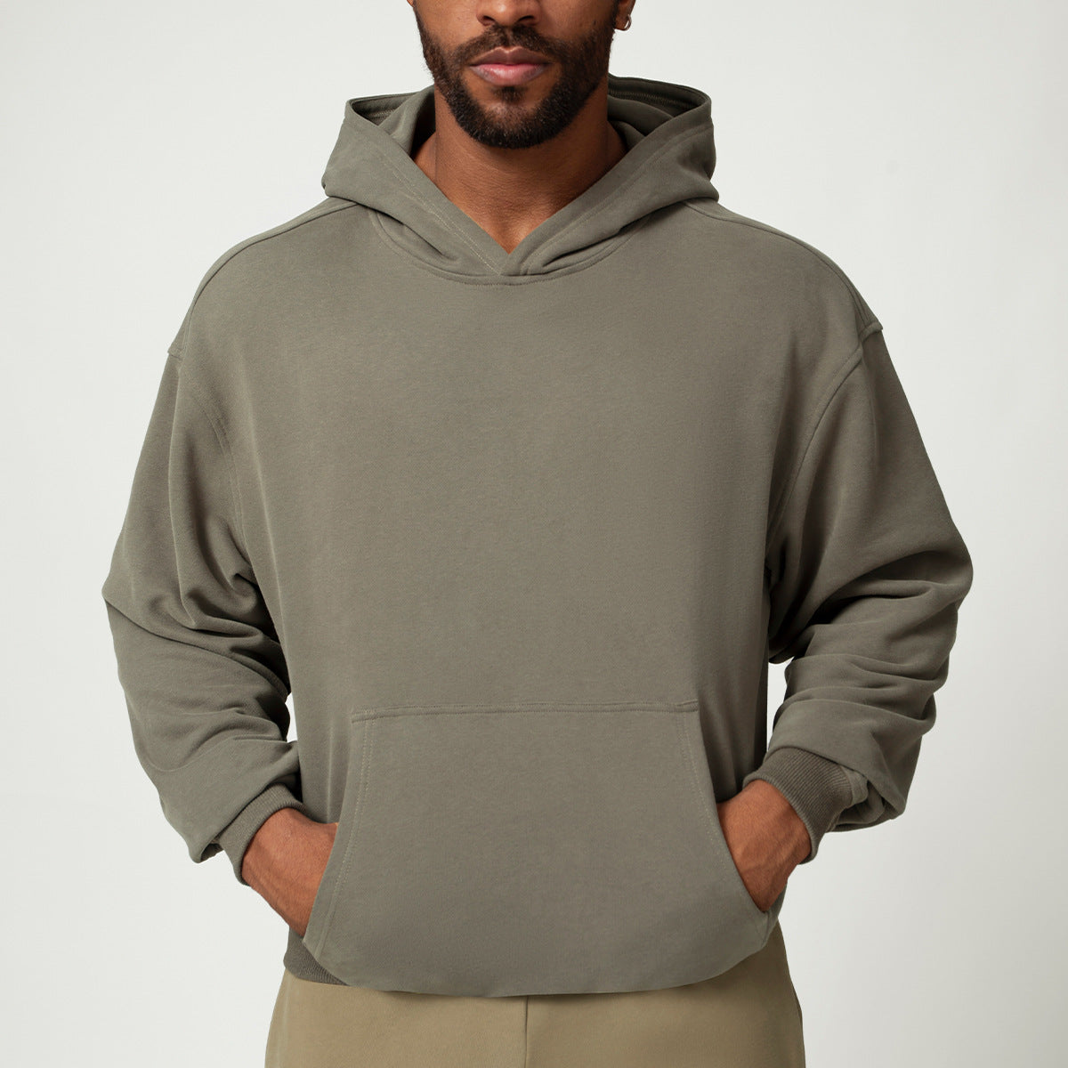 Unisex Cotton Blend Pullover Hoodie