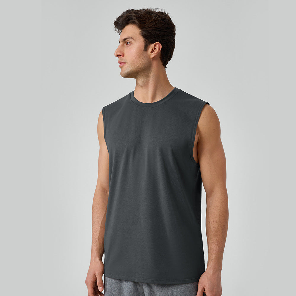 Men’s Sleeveless Tencel Breathable Training Tank Top