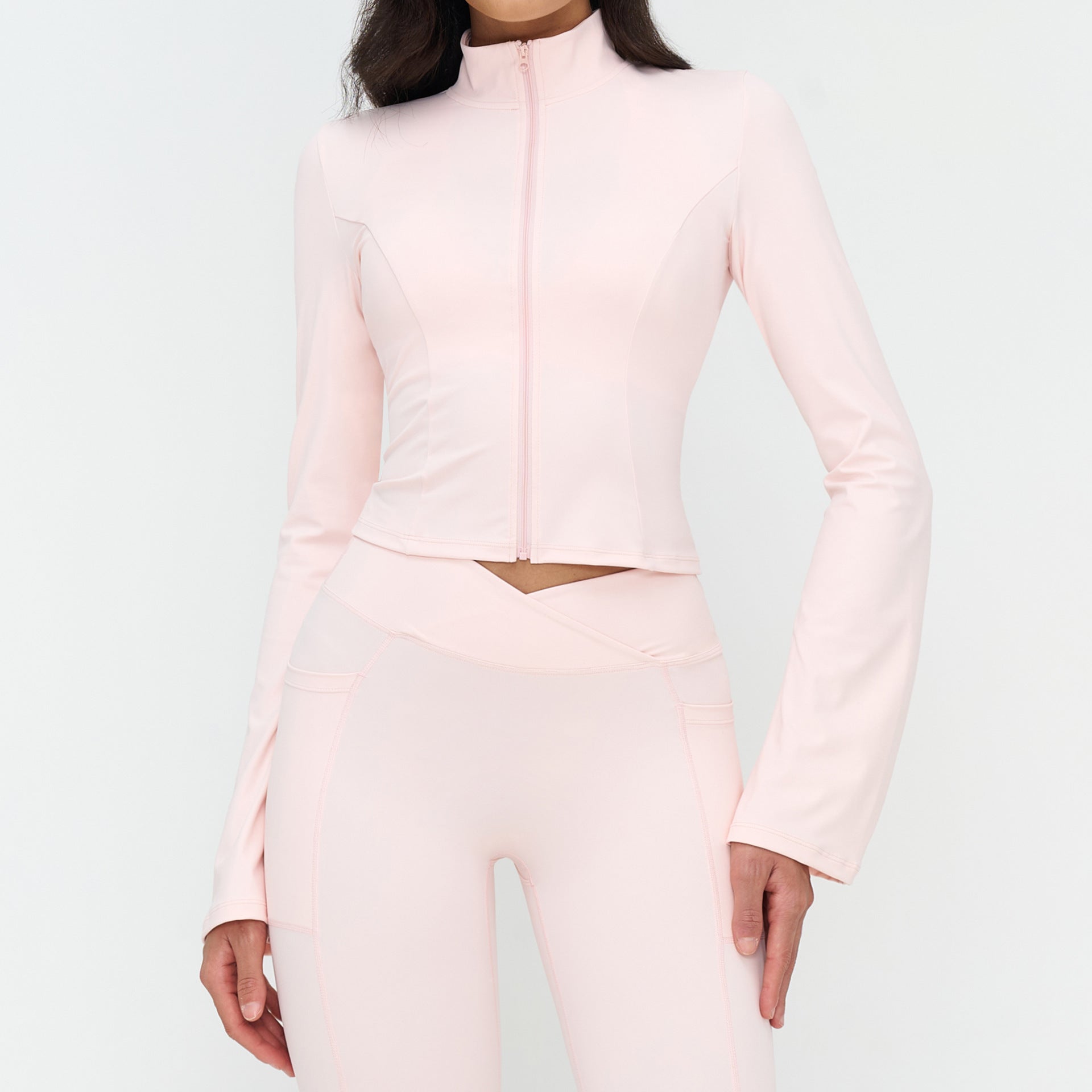 Women’s Slim-Fit Zip-Up Sports Jacket