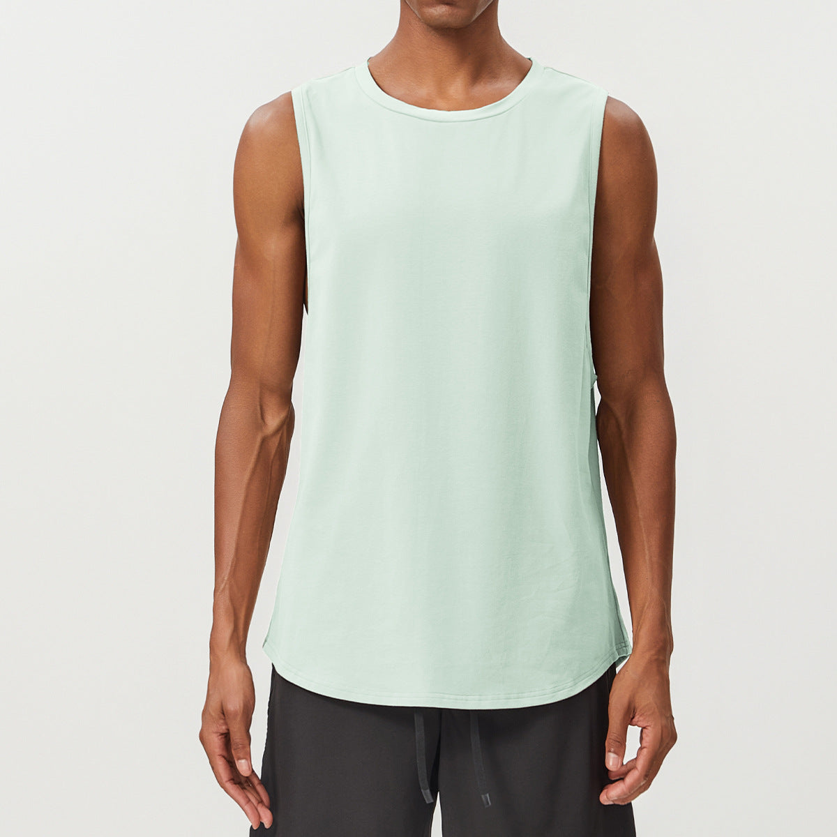 Men’s Breathable Quick-Dry Sleeveless Training Tank Top