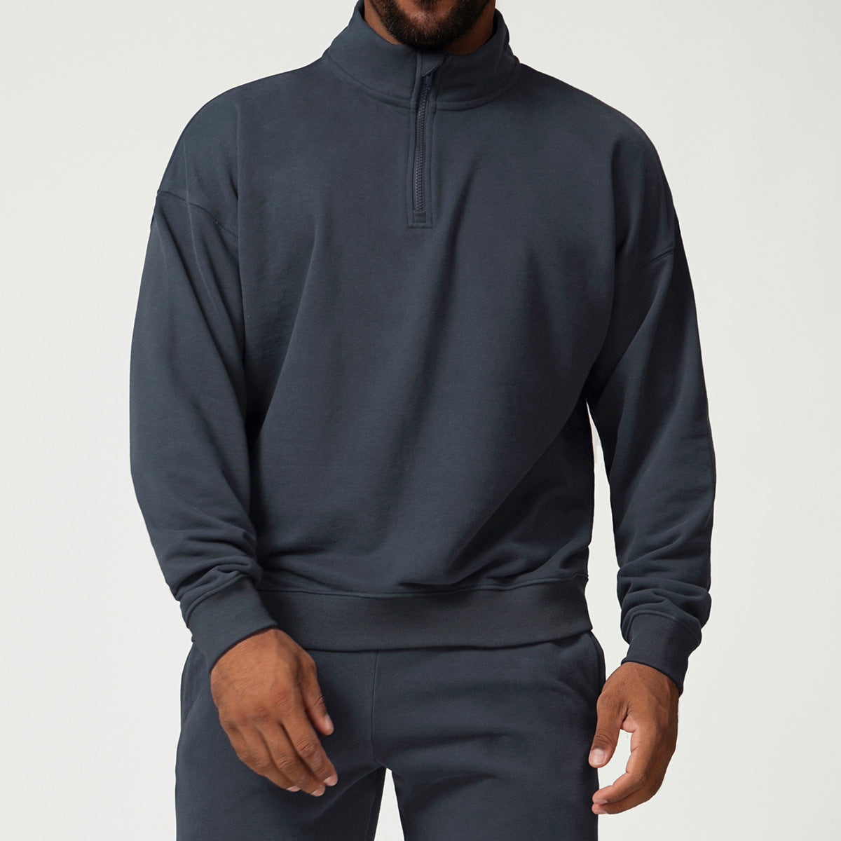 Men’s Half-Zip Pullover Sweatshirt