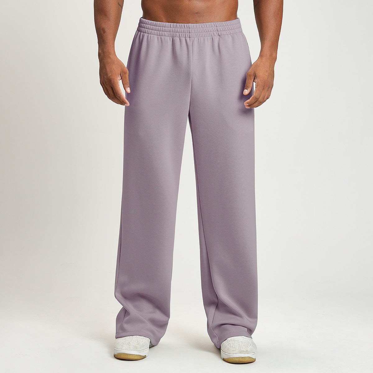 Men’s Relaxed Wide-Leg Training Sweatpants