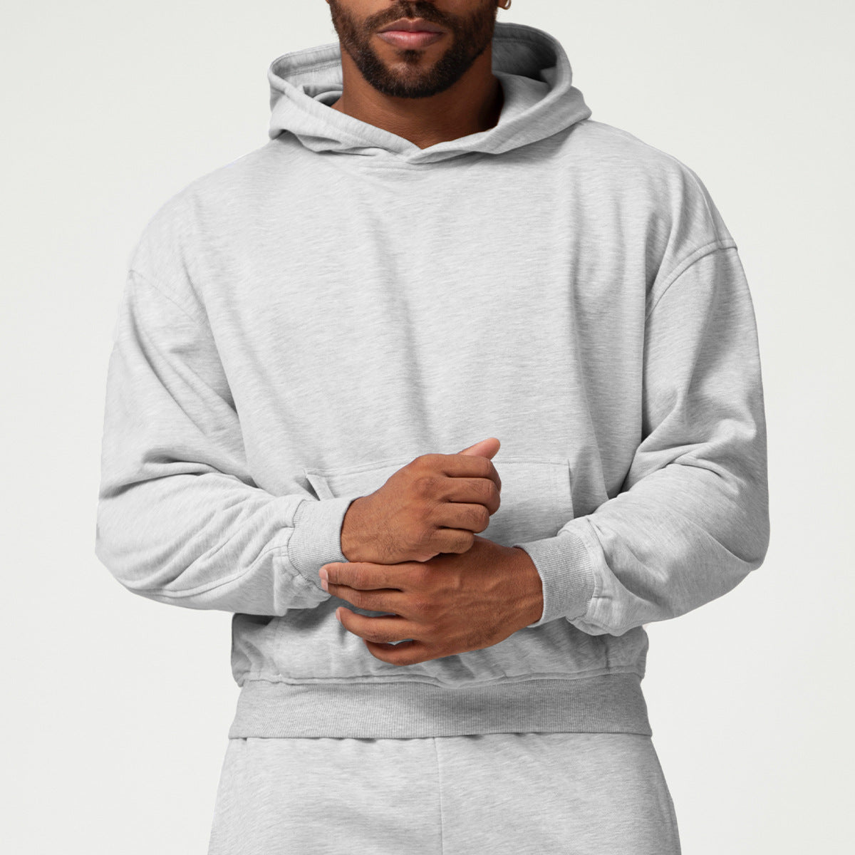Unisex Cotton Blend Pullover Hoodie