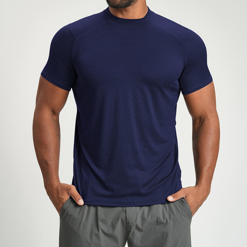 Men’s Breathable Athletic Short Sleeve Training T-Shirt