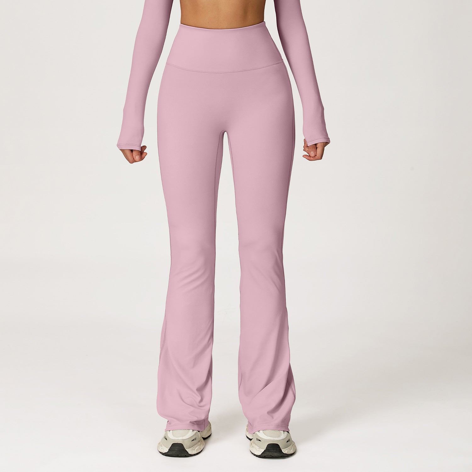 Women’s High-Waisted Scrunch Flared Yoga Pants