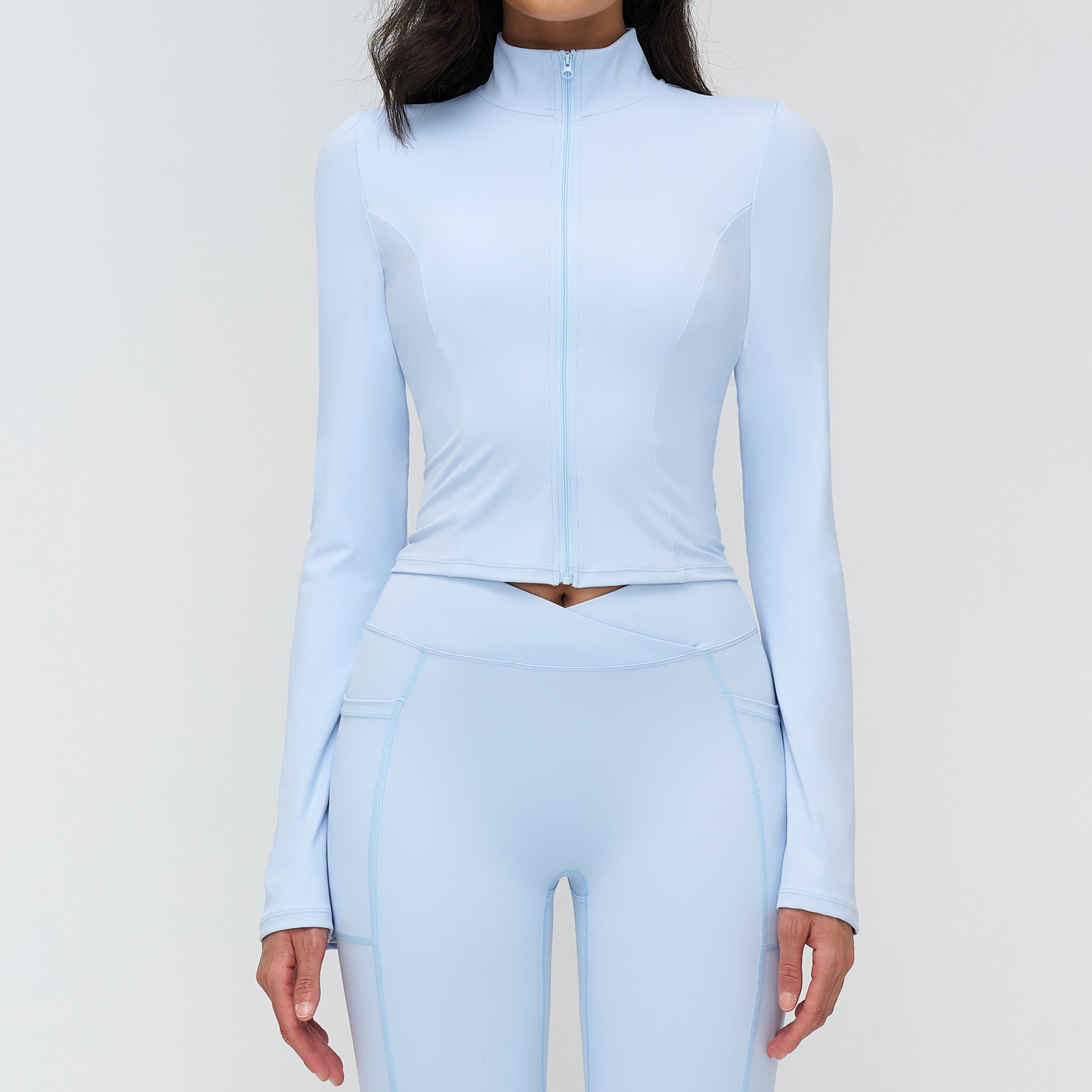 Women’s Slim-Fit Zip-Up Sports Jacket