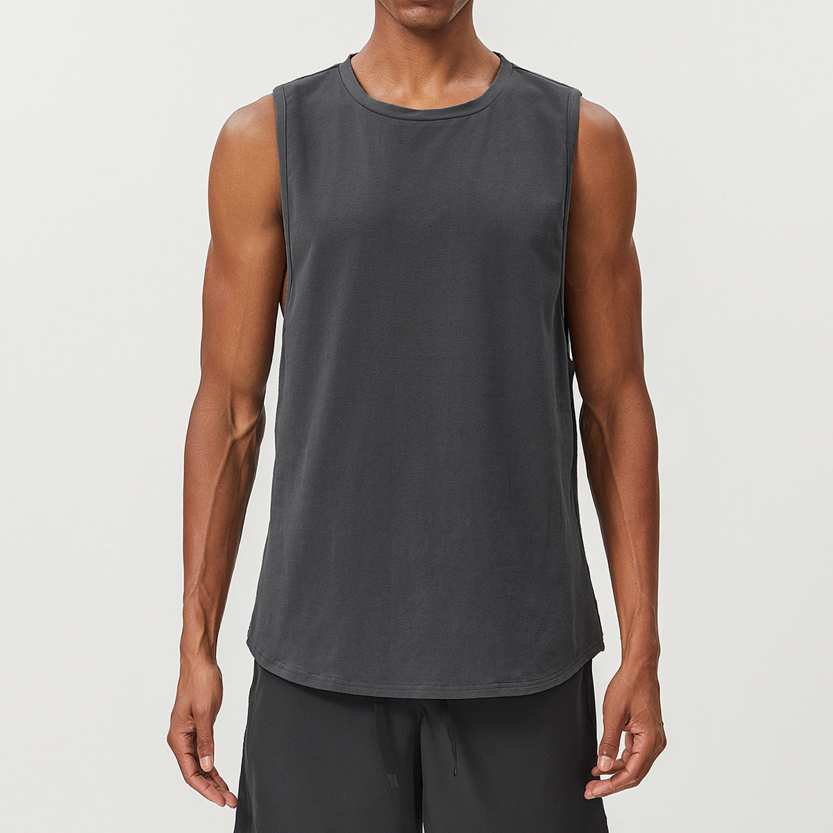 Men’s Breathable Quick-Dry Sleeveless Training Tank Top