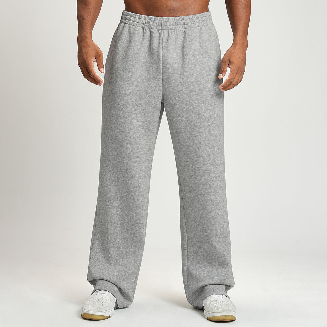 Men’s Relaxed Wide-Leg Training Sweatpants
