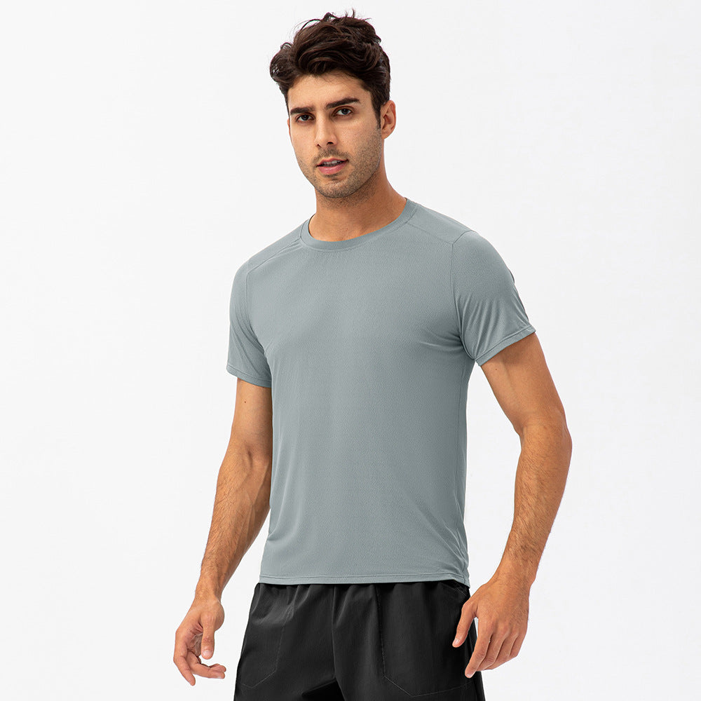 Men’s Breathable Quick-Dry Crew Neck T-Shirt