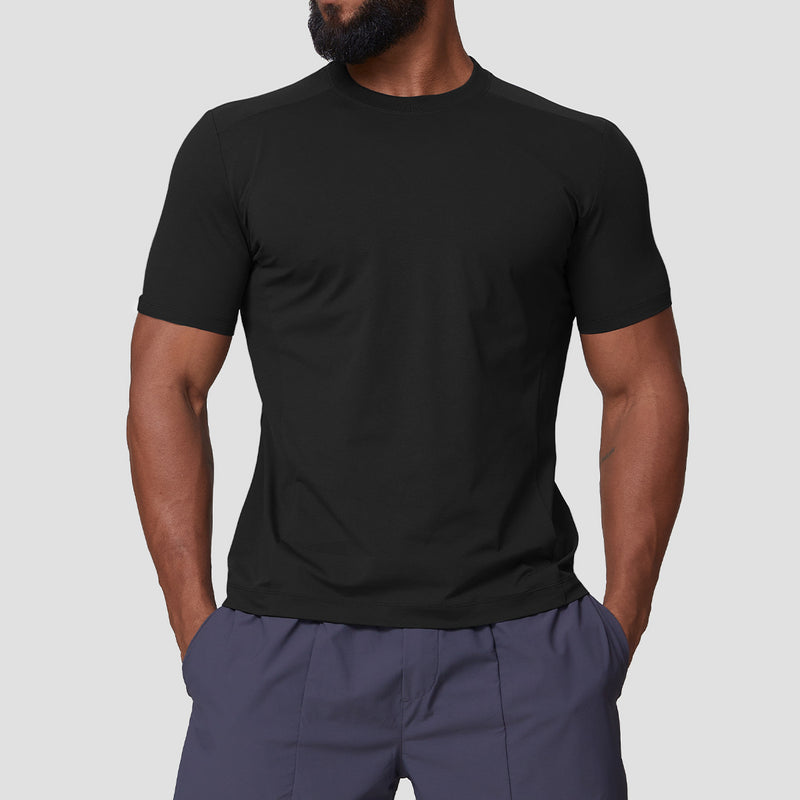 Men’s Anti-UV Quick-Dry Crew Neck T-Shirt