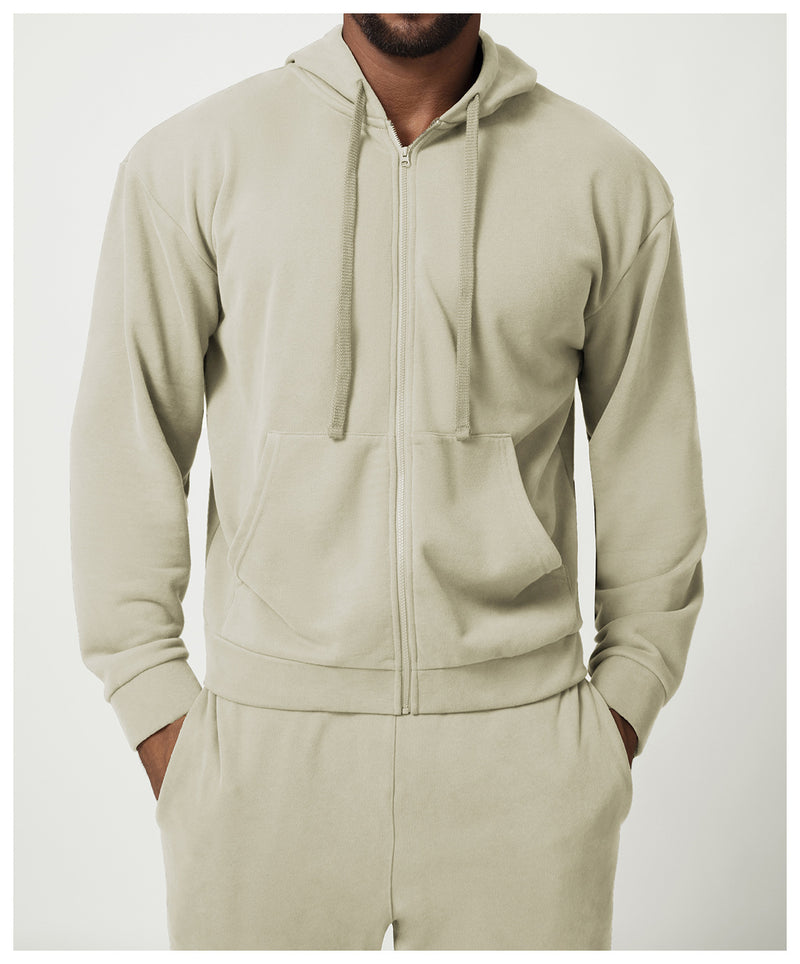 Men’s Zip-Up Hoodie Sweat Jacket