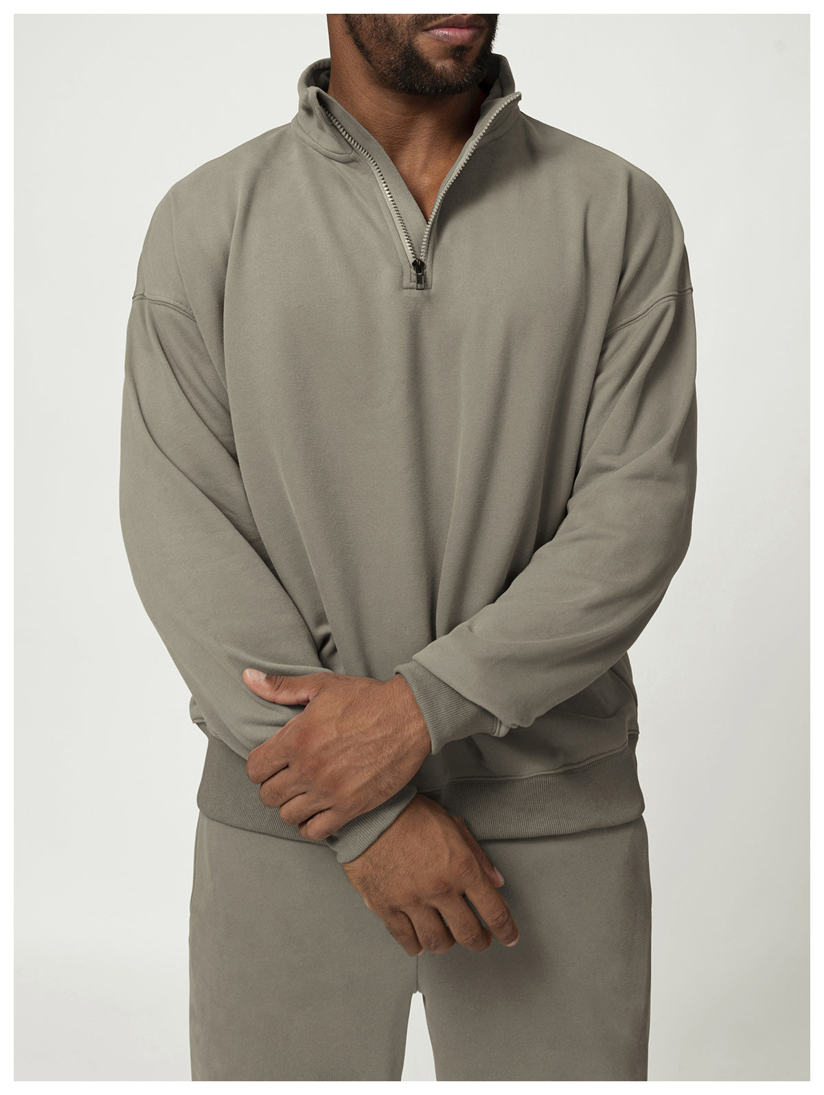 Men’s Half-Zip Pullover Sweatshirt