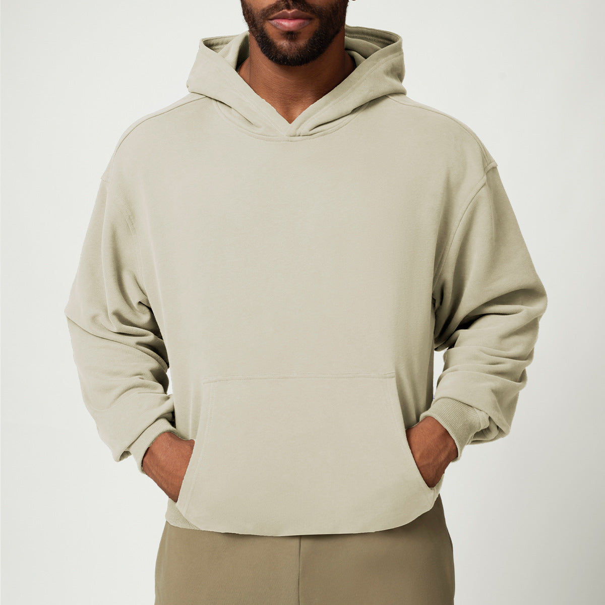 Unisex Cotton Blend Pullover Hoodie