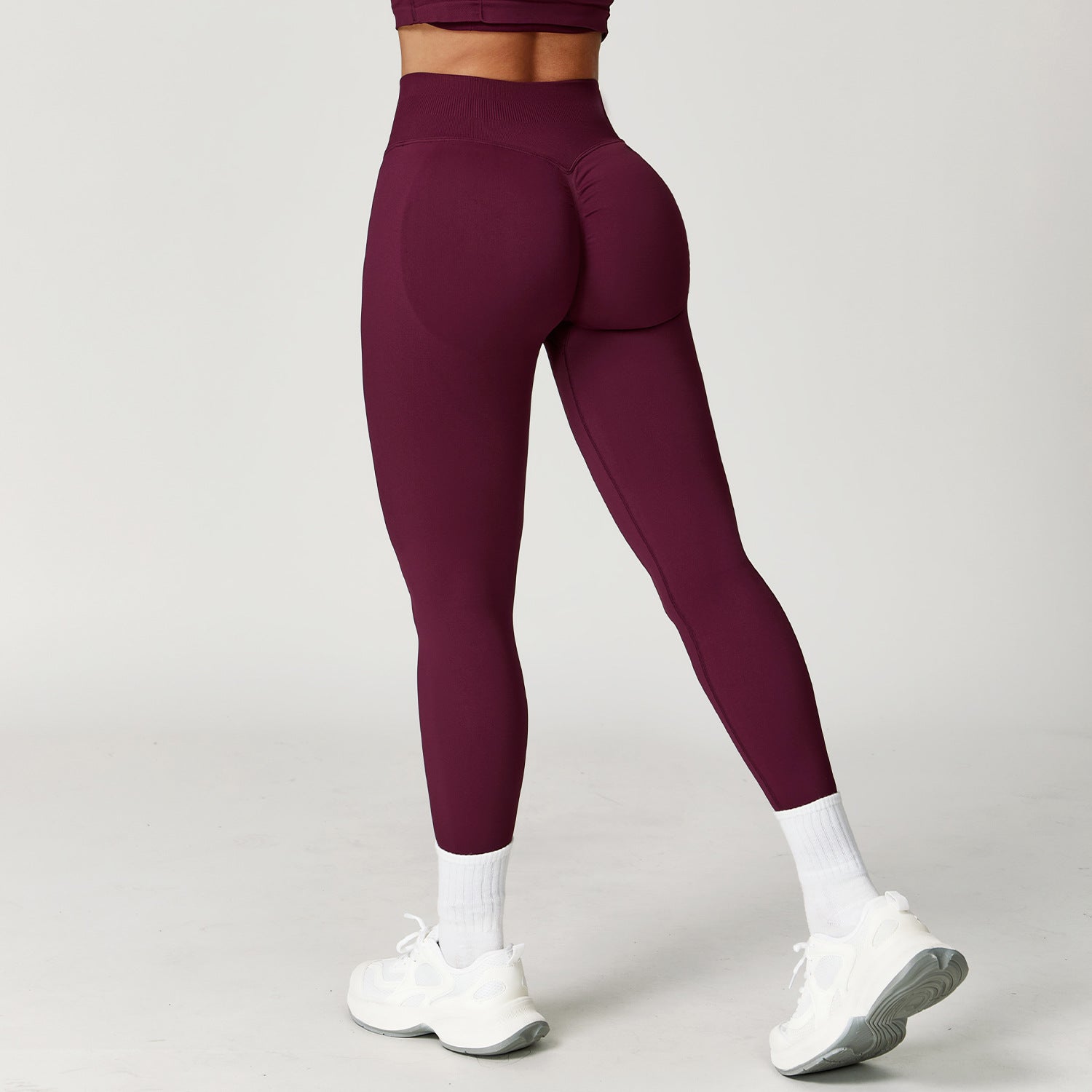 Women’s Seamless Peach-Lift High-Waisted Scrunch Yoga Leggings