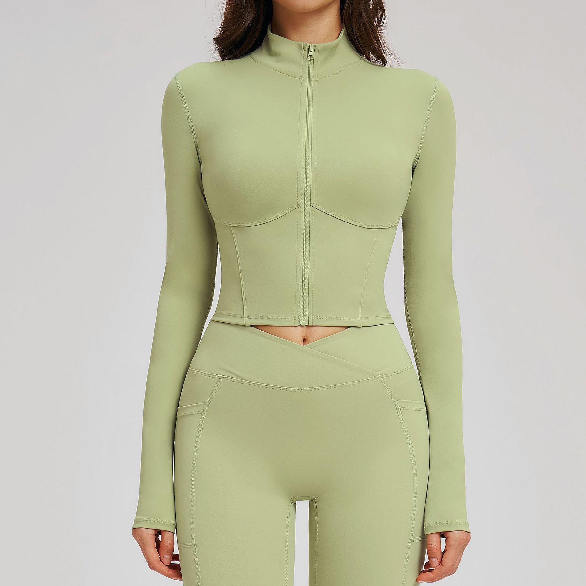 Women’s Slim-Fit Zip-Up Sports Jacket