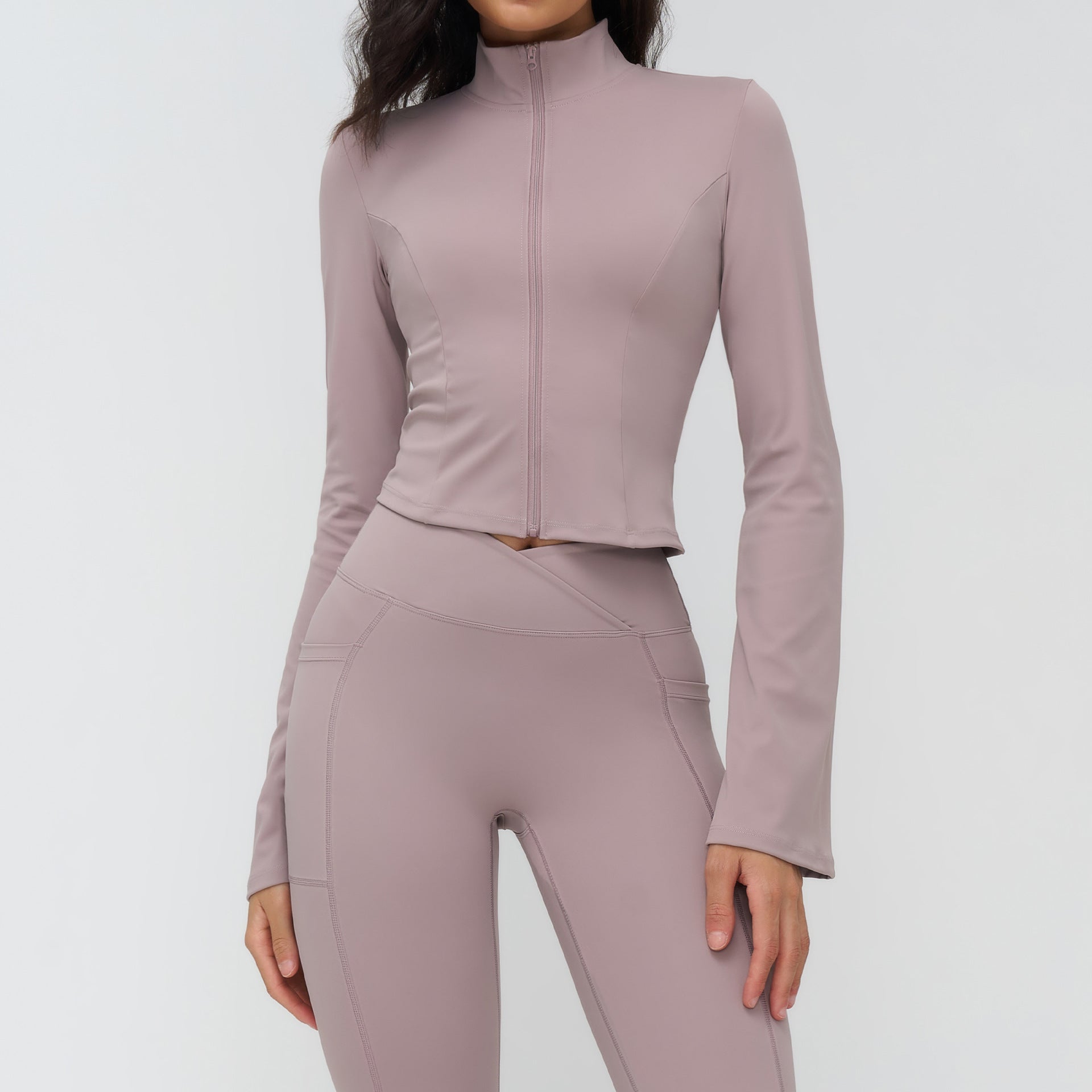 Women’s Slim-Fit Zip-Up Sports Jacket