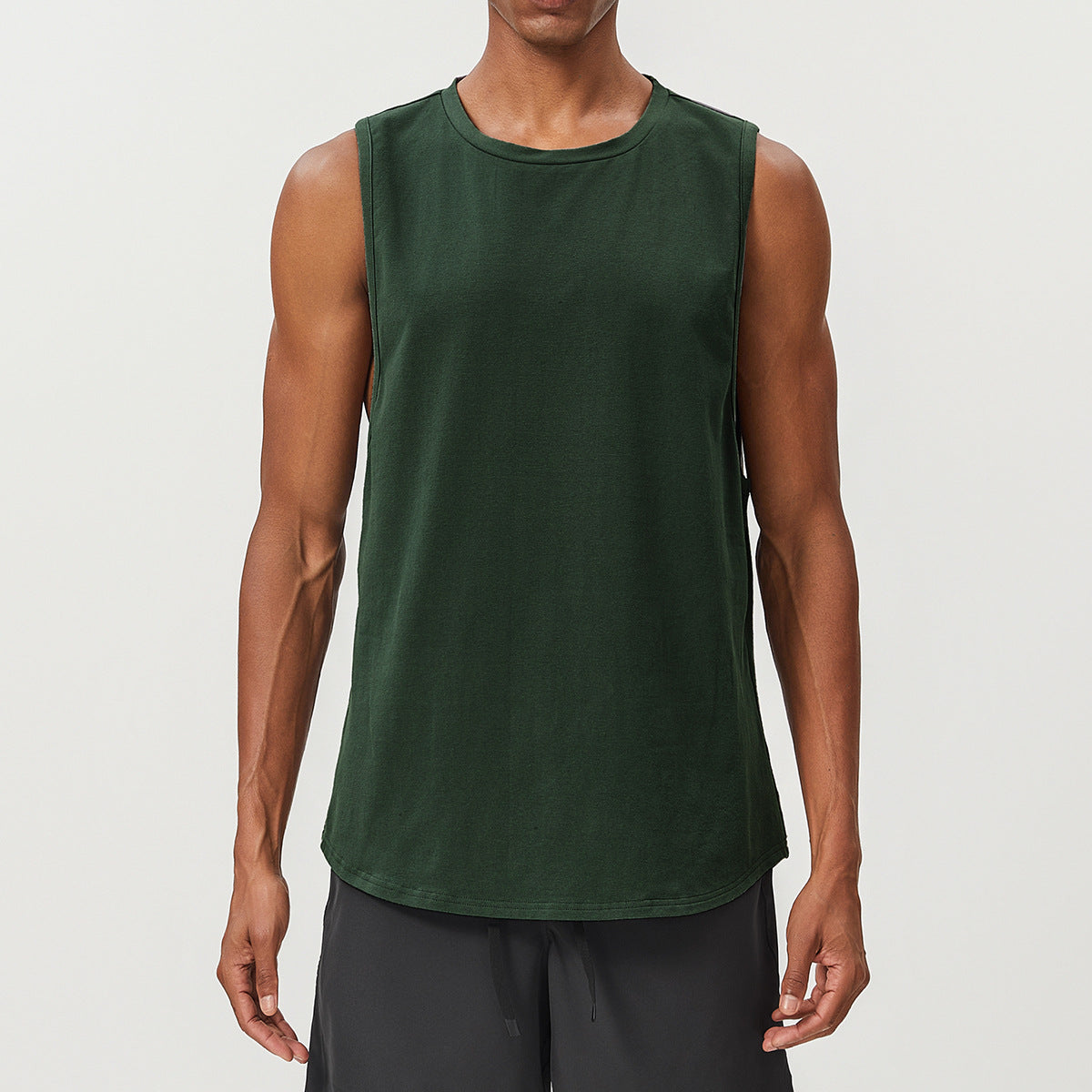 Men’s Breathable Quick-Dry Sleeveless Training Tank Top