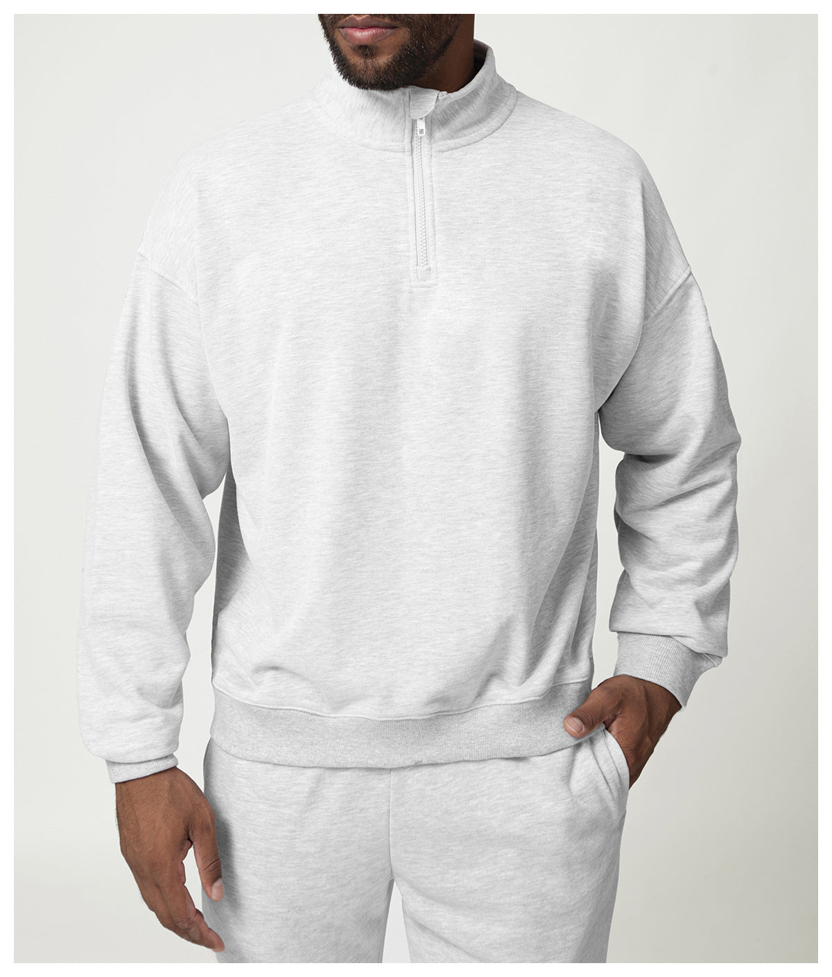 Men’s Half-Zip Pullover Sweatshirt