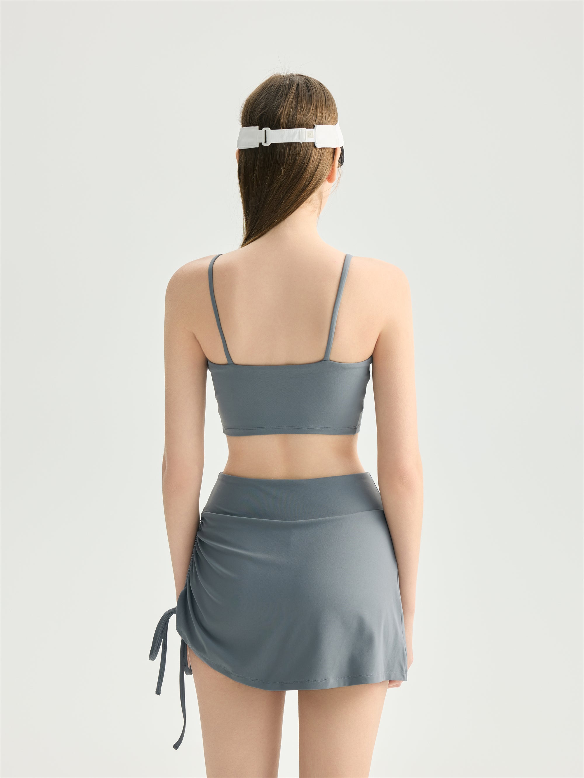 Side Drawstring Skirt