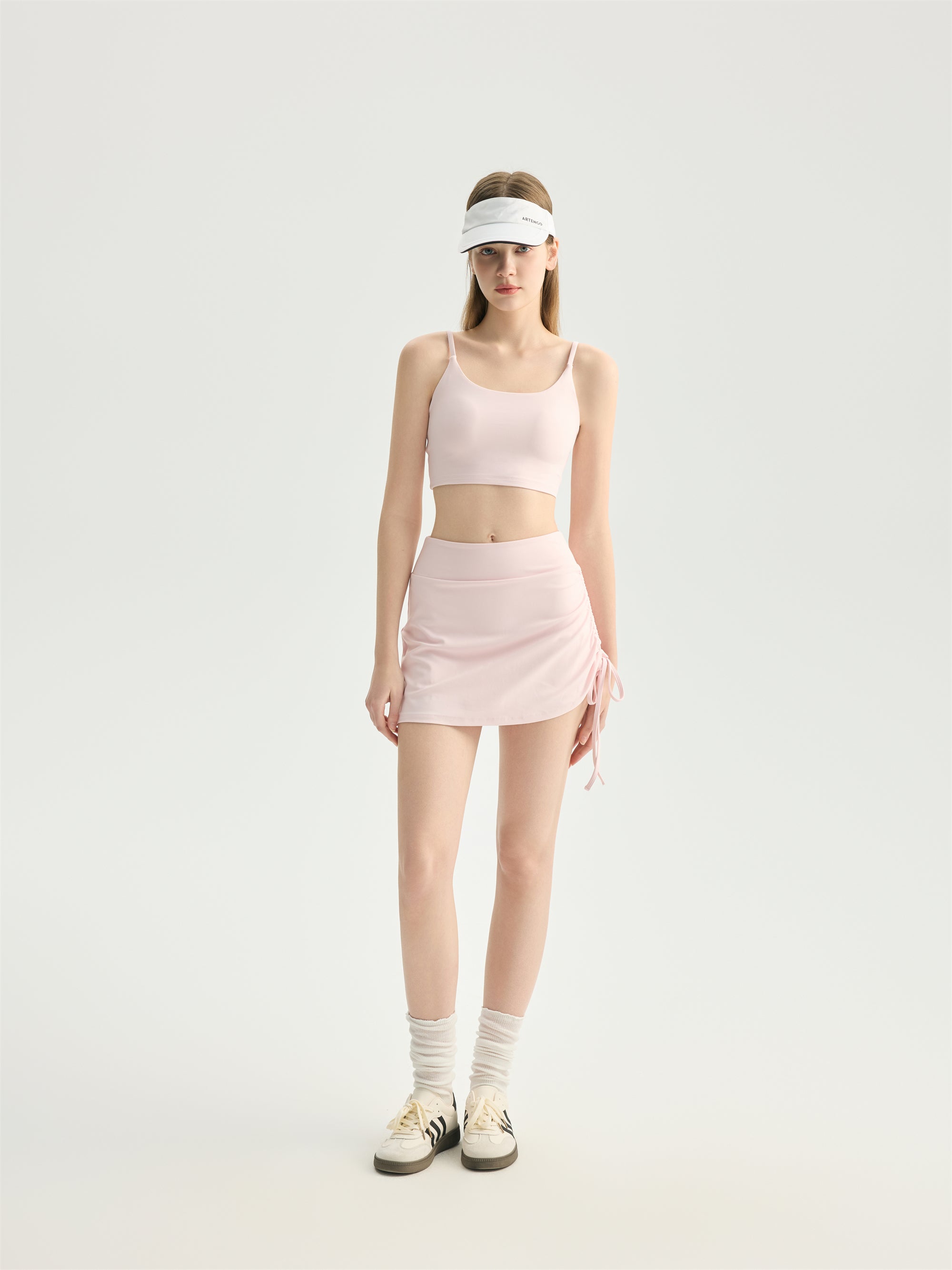 Side Drawstring Skirt