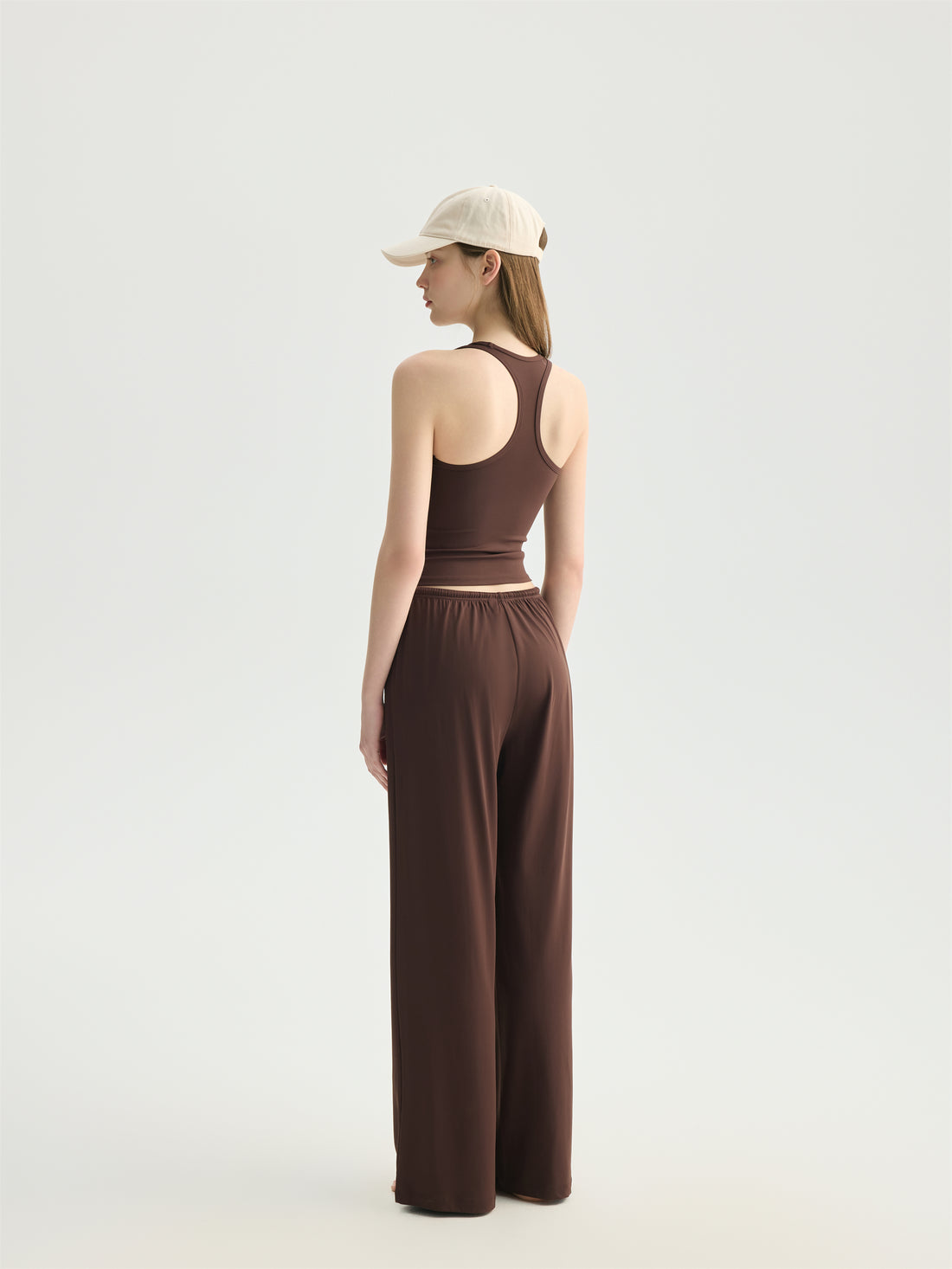 Relaxed Fit Wide-Leg Pants