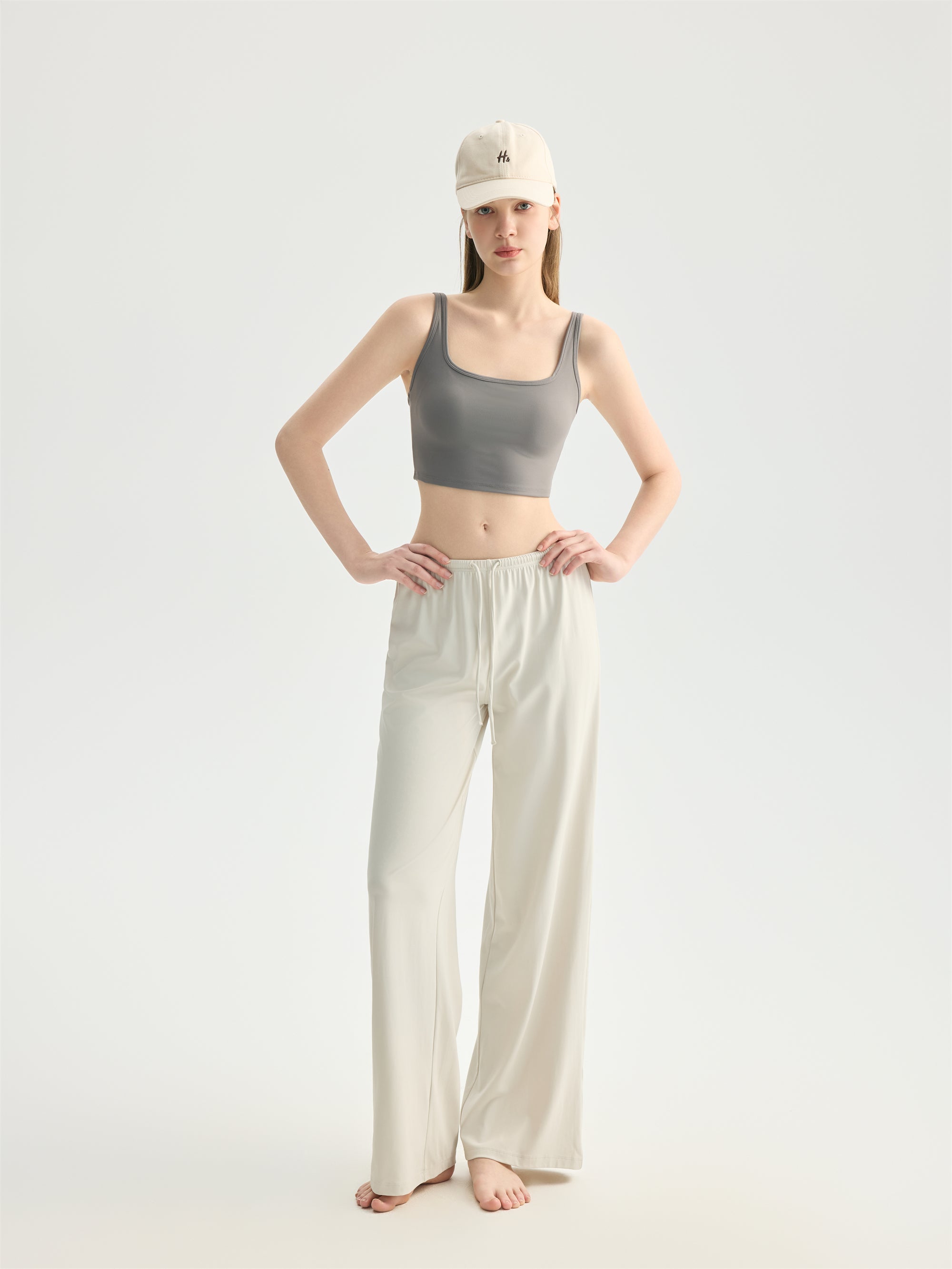 Square Neck U-Back Yoga Bra