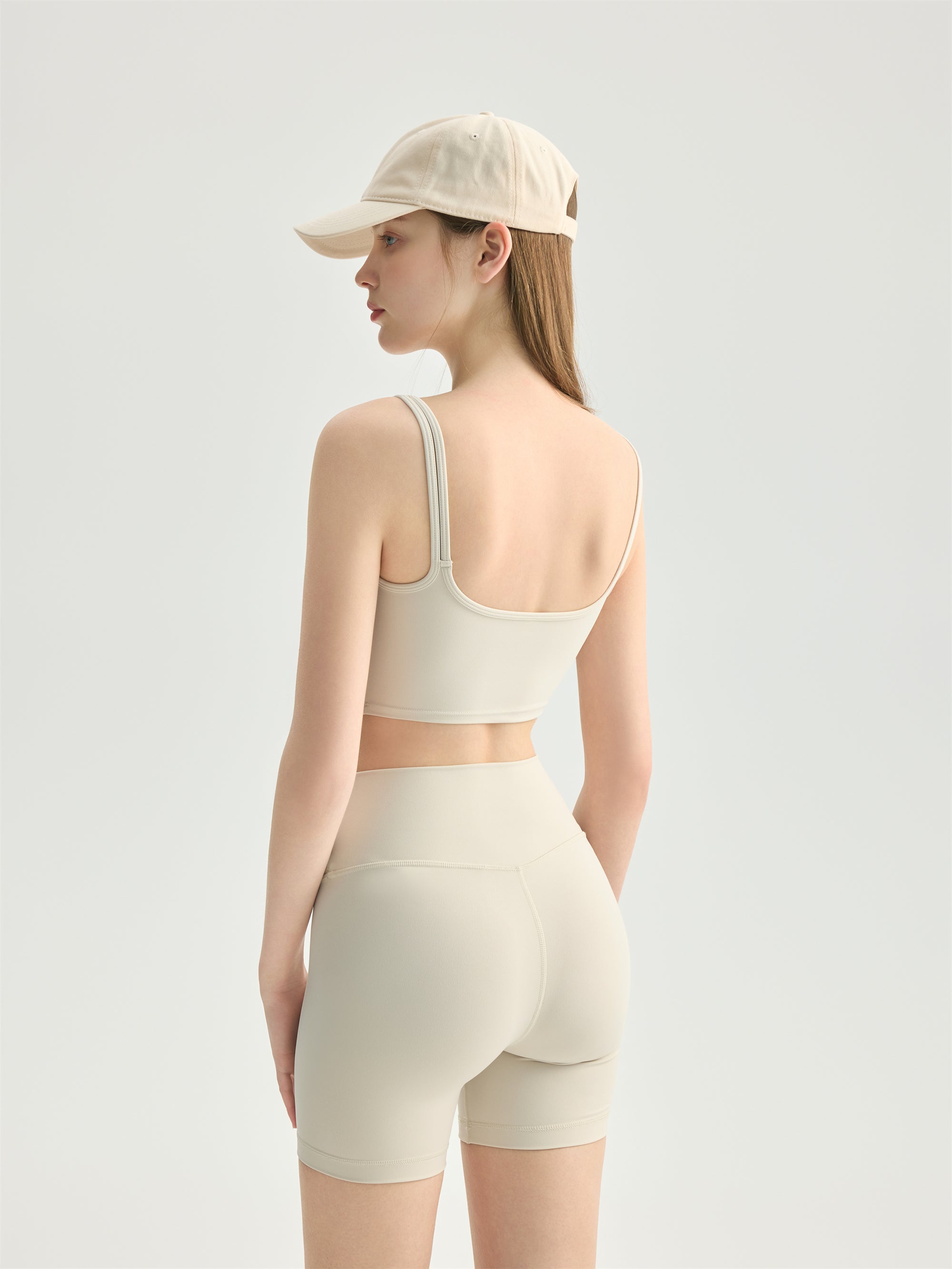 Square Neck U-Back Yoga Bra