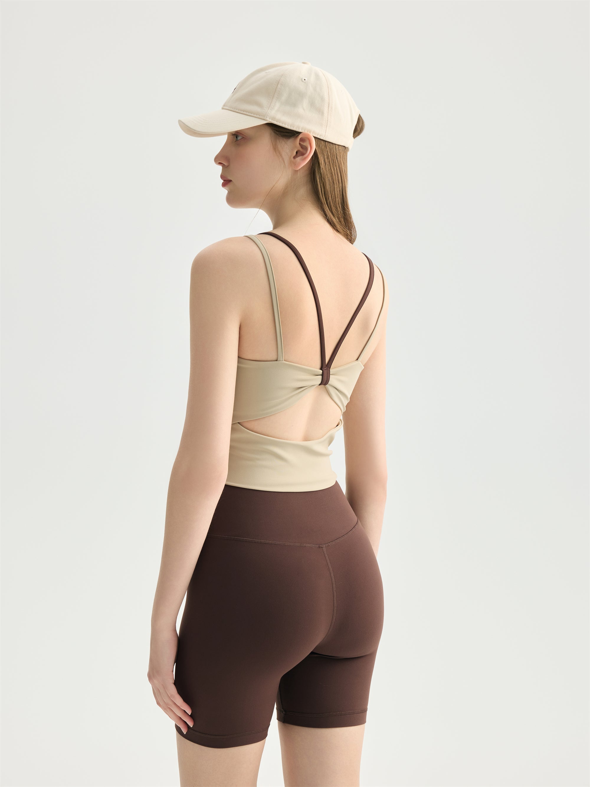 Contrast Strap Back Tank