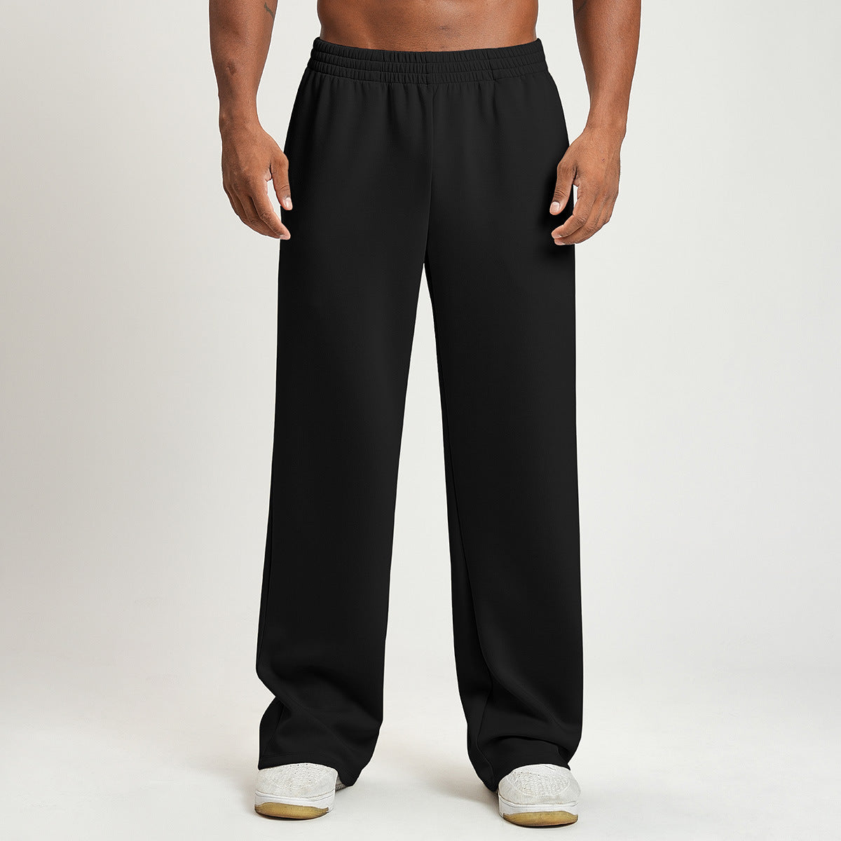 Men’s Relaxed Fit Wide-Leg Pants