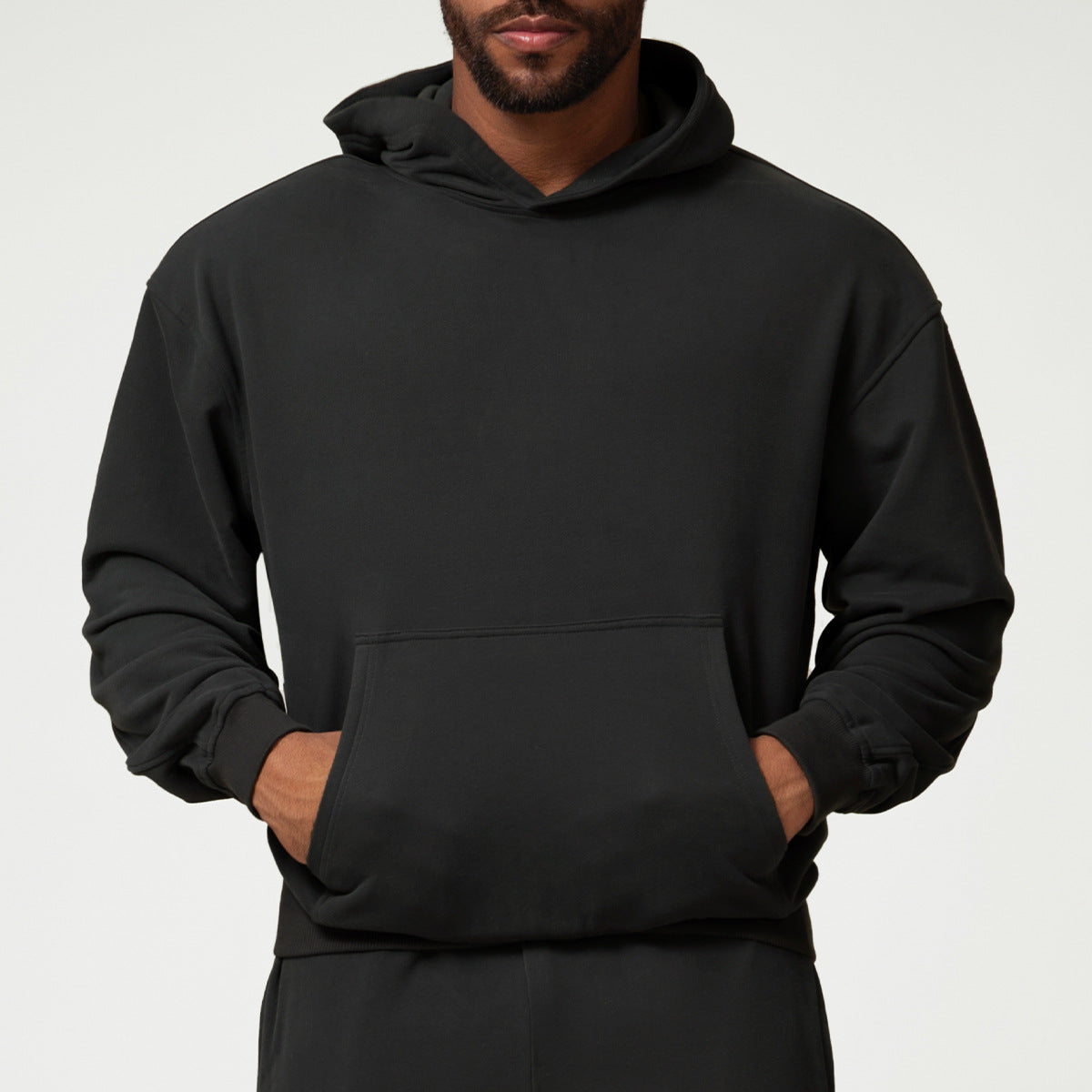 Unisex Cotton Blend Pullover Hoodie