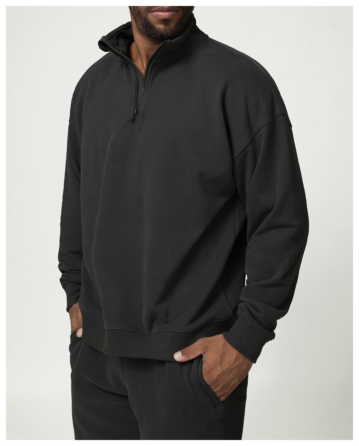 Men’s Half-Zip Pullover Sweatshirt