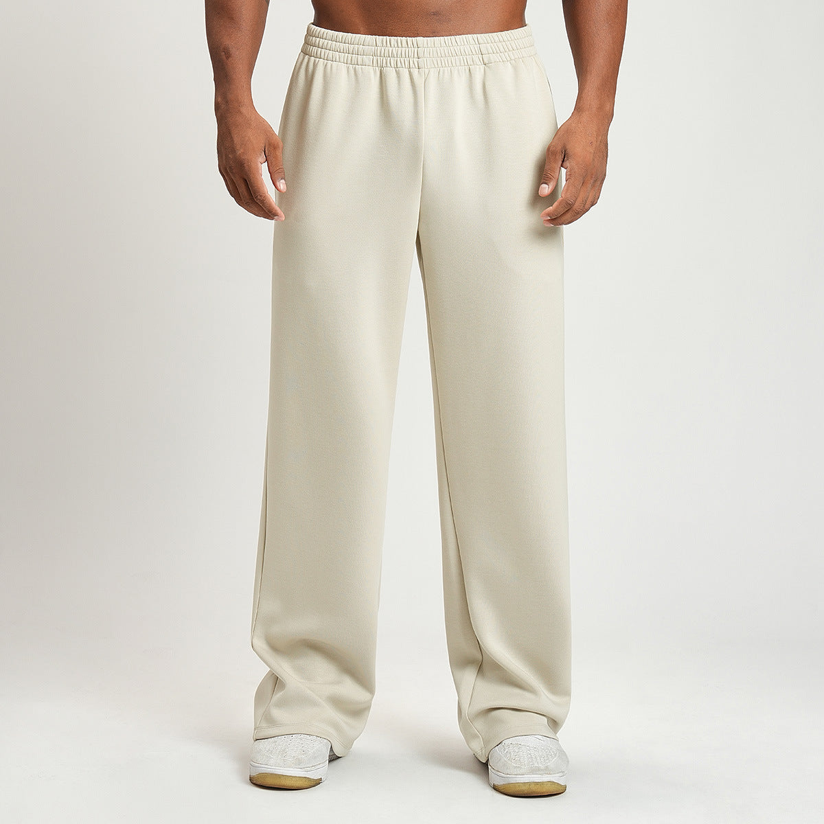 Men’s Relaxed Wide-Leg Training Sweatpants