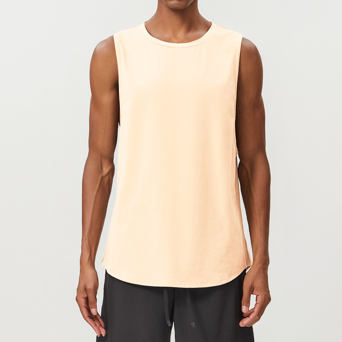 Men’s Breathable Quick-Dry Sleeveless Training Tank Top