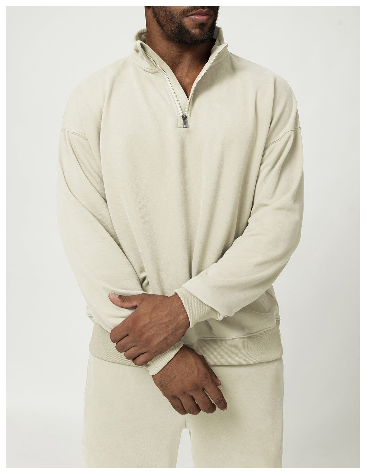 Men’s Half-Zip Pullover Sweatshirt